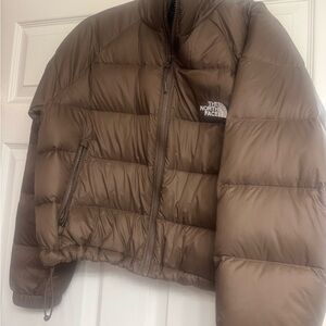 The North Face Brown Hydrenalite Puffer Jacket